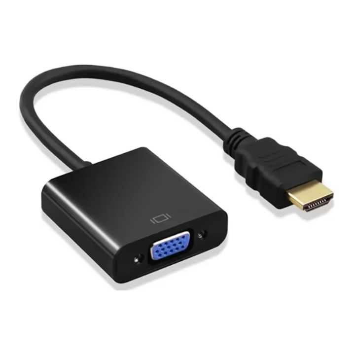 HDMI na VGA Adapter s prenosom zvoka | Full HD 1080p Pretvornik za Monitor in Projektor